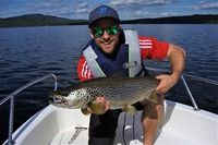 2017: Catched my biggest trout so far. (3,5 kg)